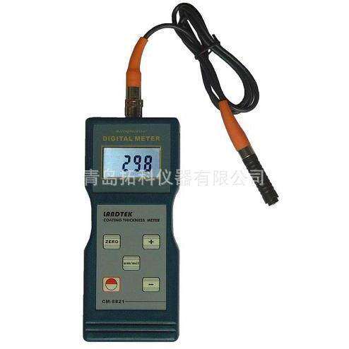 湖南手持数显汽车漆膜测厚仪CM8821 表面刷漆膜厚仪 膜度计