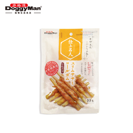 日本多格漫名仕系列鸡肉，绕瘦身牛皮卷10根鸡肉，磨牙犬零食