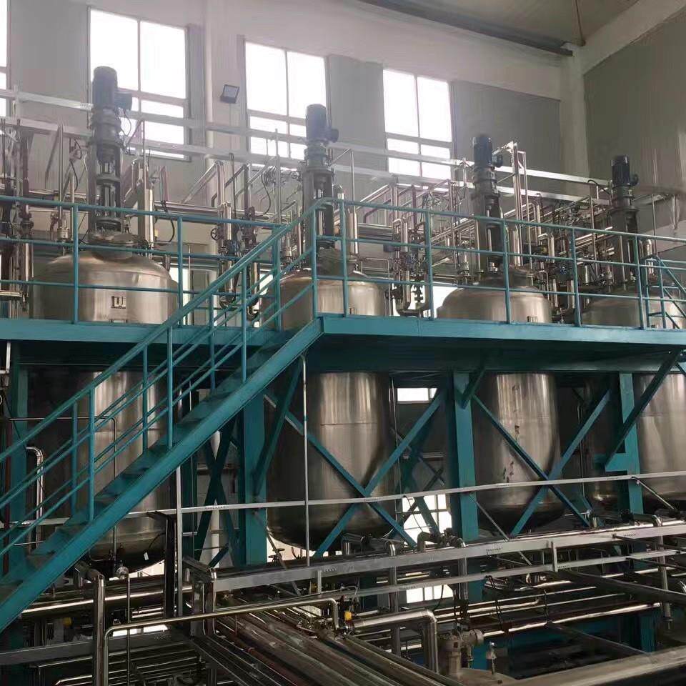 腐蚀性化工材料不锈钢304搅拌罐刮板刮壁平台工作反应釜