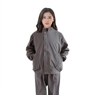 工业粉尘防护服分体式 防玻璃纤维岩棉专用喷漆防水工作服防静电服