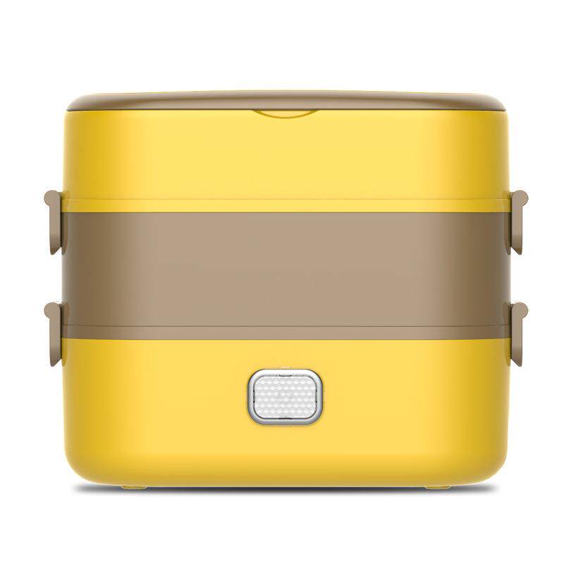 电热饭盒电加热自热保温热饭神器可插电蒸煮饭不锈钢便当盒蒸饭器