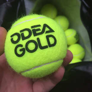 60只网球馆网球 高弹练习网球 欧帝尔DD3网球 比赛训练GOLD网球