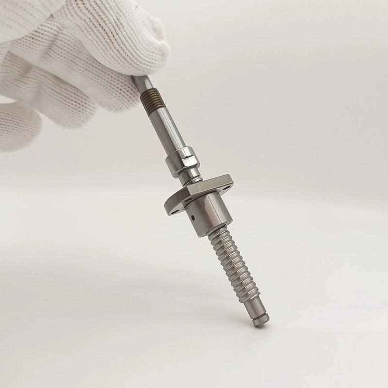 三圆定制微型滚珠丝杆丝杠任意长度SFK0601 0801 0802 0802.5研磨