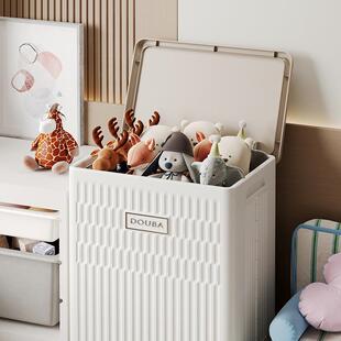 量衣服盖收纳箱大容超大家用翻带滑可折叠盒衣物整3063理被轮子储