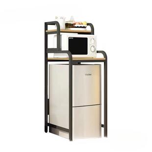 冰箱架子置物落地多功DJJt方能架放冰箱上上面顶部厨小冰柜储房物