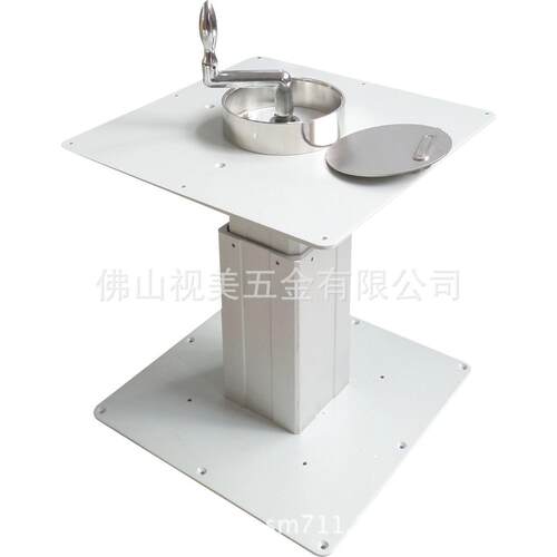 摇250250手动手小铝升降榻机机榻米升降地台