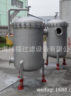 多袋式304不锈钢大流量过滤器自来水泥沙杂质前置过滤器厂家