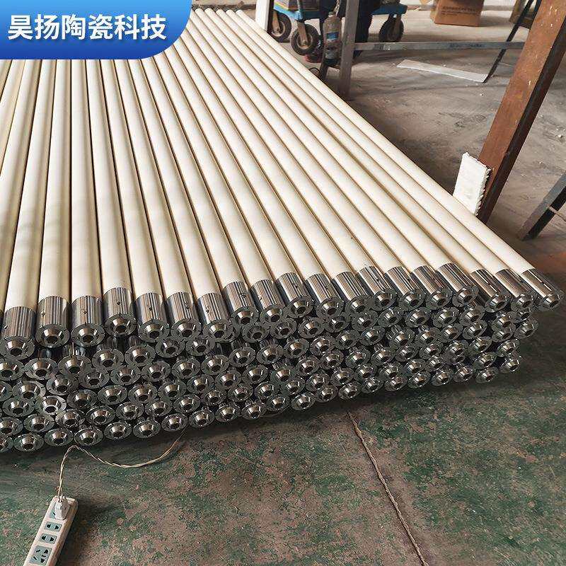 厂家玻璃钢化炉金属成型陶瓷材料汽车热成型窑炉用陶瓷辊棒