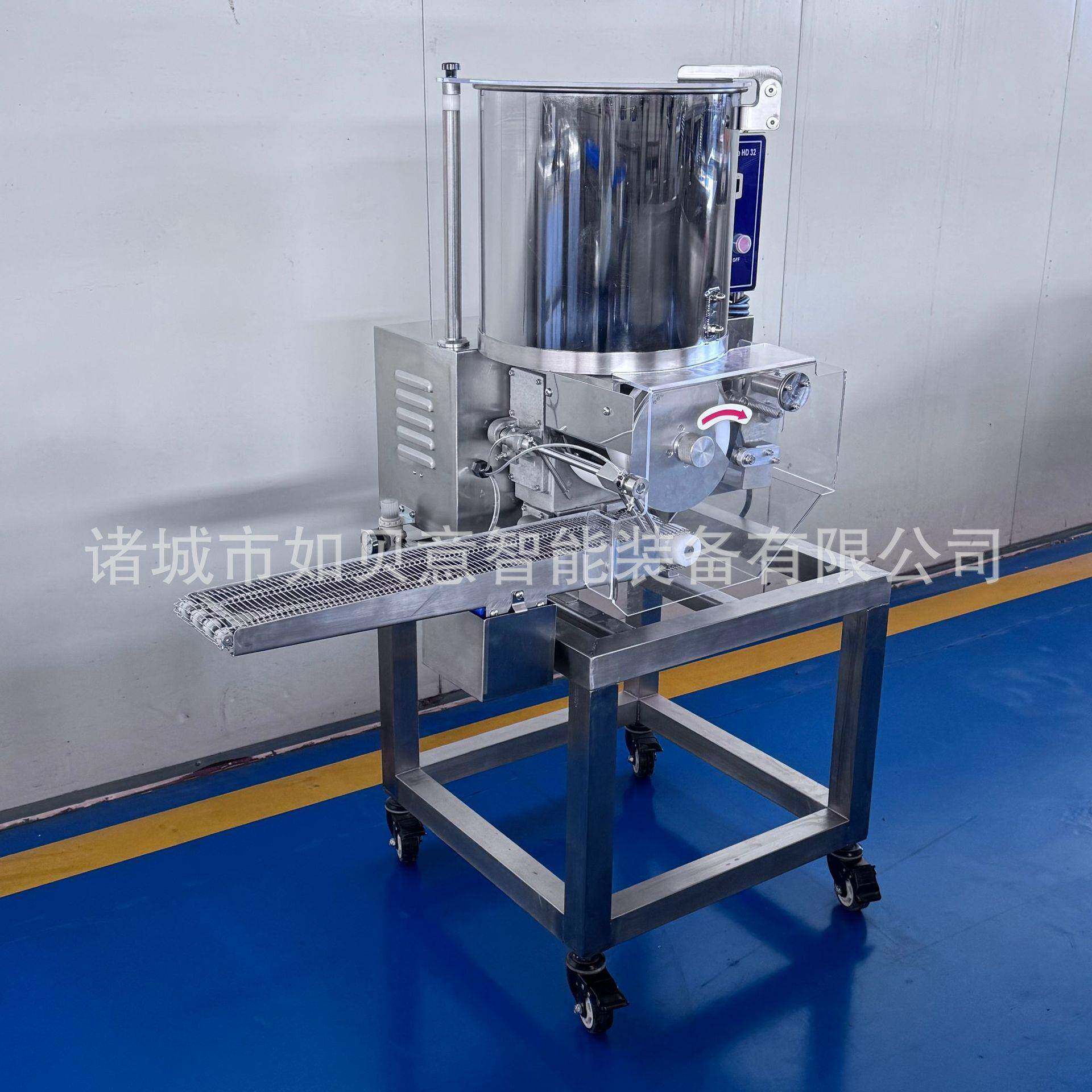 杂粮蔬菜饼压饼机 全自动压饼机 汉堡牛肉饼成型机