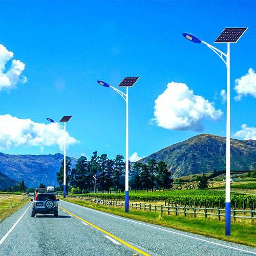 6米8米30wled户外新农村太阳能路灯一体化道路照明灯具工程款