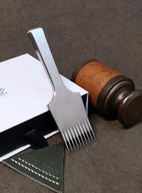 BE细AGLE比格FNL法斩六菱斩窄齿棱六精皮件Irontooth手工大神