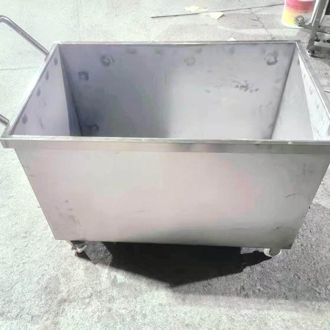 加大料车带轮子把手料车不带盖子单料车1000*600*500加大料车