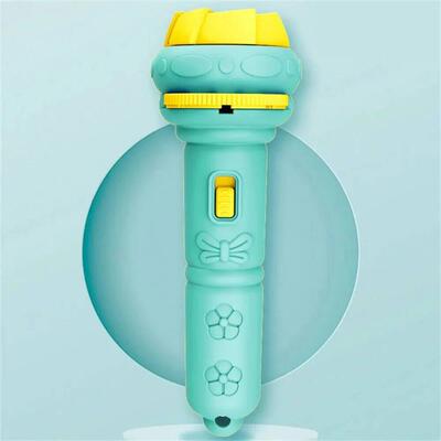 10Pcs Cards Cartoon Projection Flashlight Patterns Creative