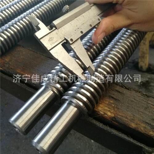 厂家机床丝杆梯形矩形螺纹左右旋丝杠Tr20T30T40T50T60大直径
