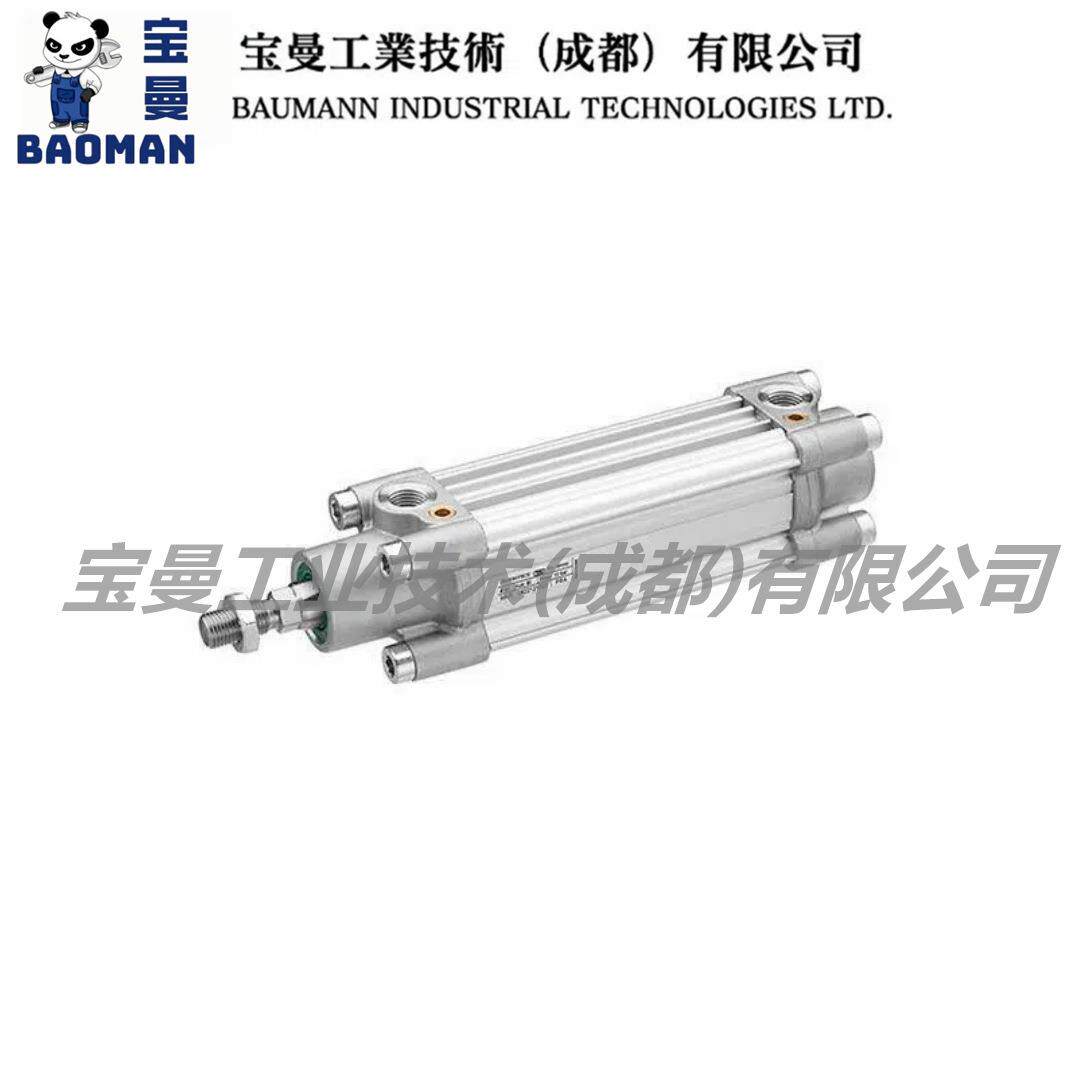 全新艾默生PRA系列紧凑型气动气缸带传感器插槽