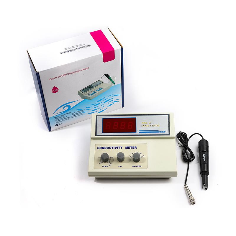 台式数显电导率仪水质TDS测量仪DDS-17实验室电导仪带温补TDS计