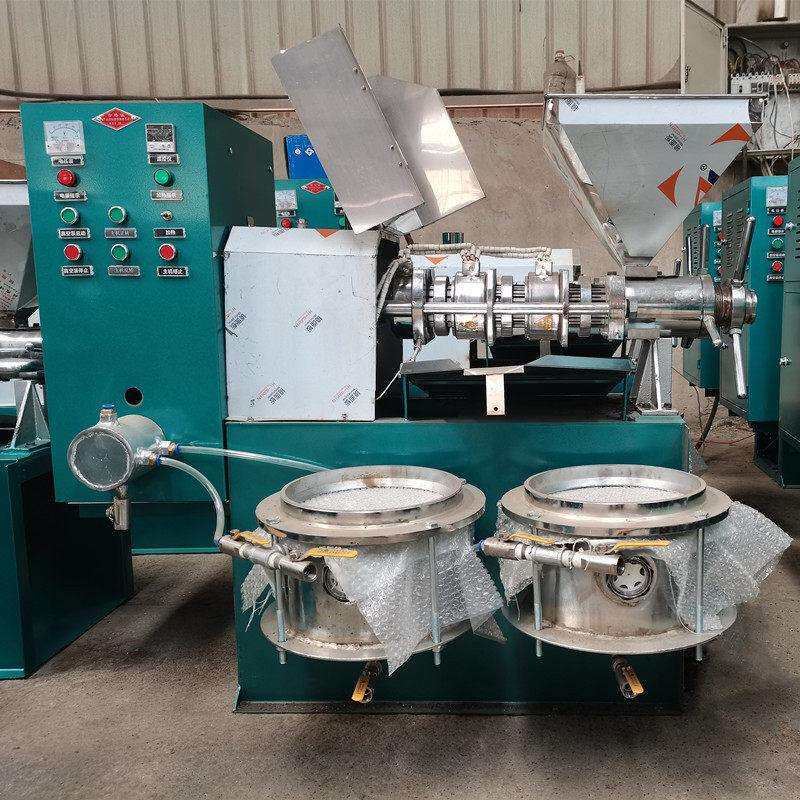 榨油机商用中型油坊全自动榨油机100型多功能食用油加工机械