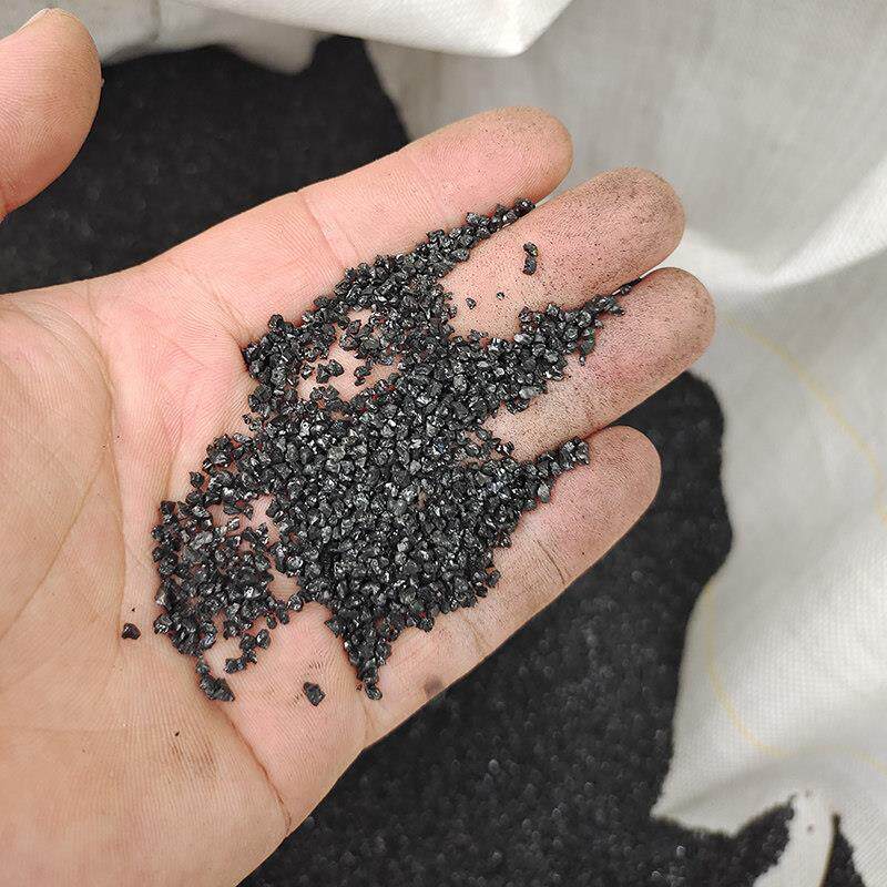 金刚砂喷砂机砂料除锈抛光金钢砂耐磨砂玻璃喷砂去毛刺金刚砂磨料