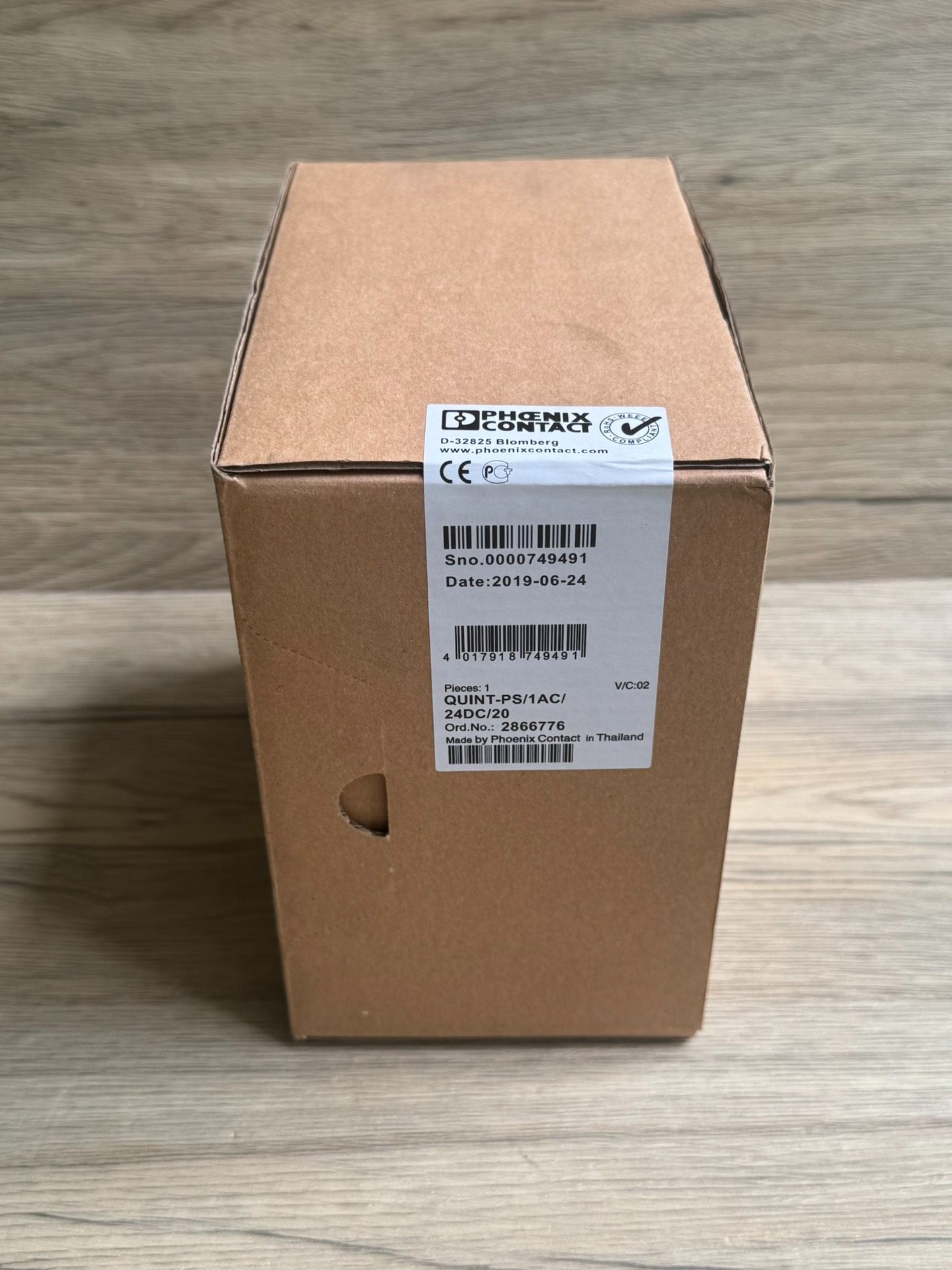 2866776  QUINT-PS/1AC/24DC/20