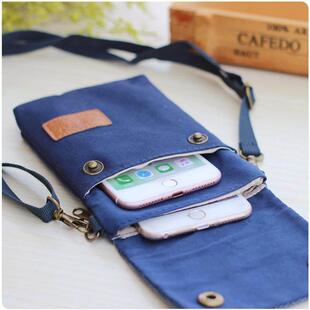 layer diagonal cross Colored case phone 布艺女包 canvas
