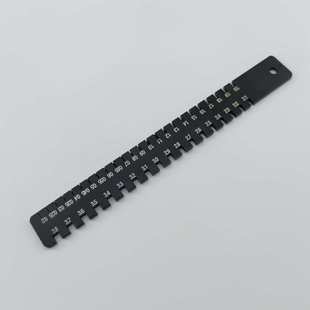 C1067水磨厚度卡尺 宽度测量工具 尺寸限位凹槽量具 刀剪水磨尺