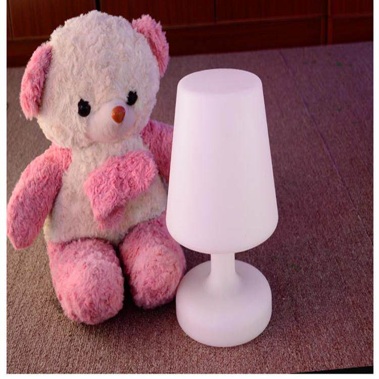 LED小蘑菇台灯智能家居阅读灯无线充电台灯智能台灯创意小夜灯