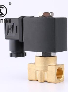 Stp21-04-Ac220V高温高压黄铜3点4Mm1.6Mpa进水电磁阀