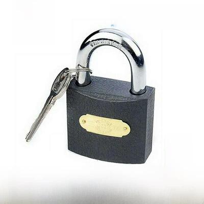 三环锁六个九个多个钥匙锁学生宿舍锁加配钥匙柜子锁仓库大门锁头