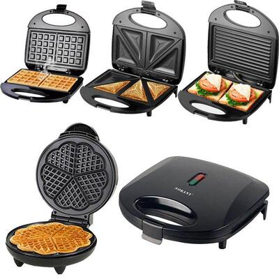 Waffle bread machine, toaster and breakfast machine早餐机