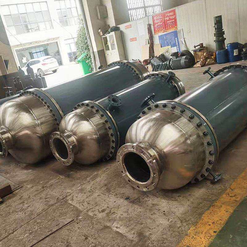 明垚列管式冷凝器实验室固定换热器化工用不锈钢油压降温冷凝器