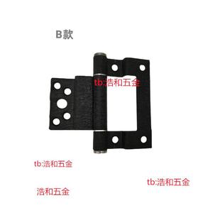 进户门小门合页铰链防火门活页钢制门中门合页4寸子母合页