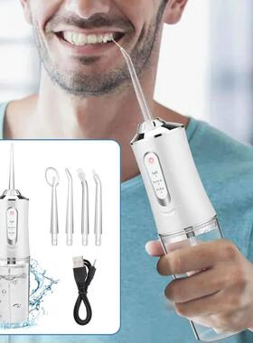 Dental Floss, Portable Cordless Oral Irrigator Cleaning 3 Mo