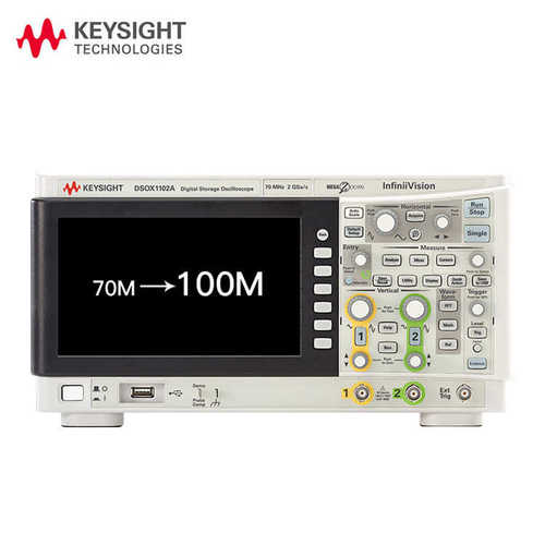 是德数字示波器100M200M DSOX1204A/1204G/双通道1202A/1202G现货