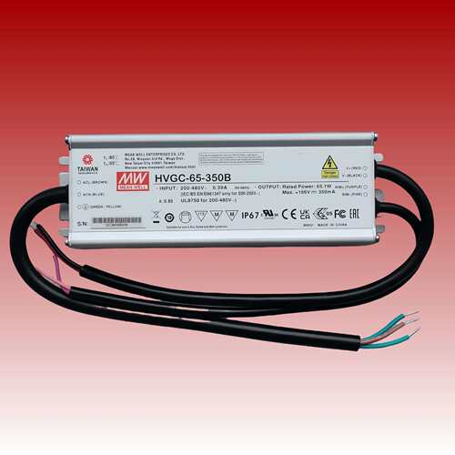 明纬电源 HVGC-65-500AB 380V输入MEANWELL开关电源防水