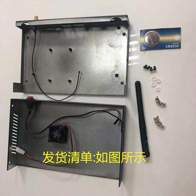 树莓派 RaspberryPi CM4 CM4IO金属外壳磨砂黑带风扇开机键