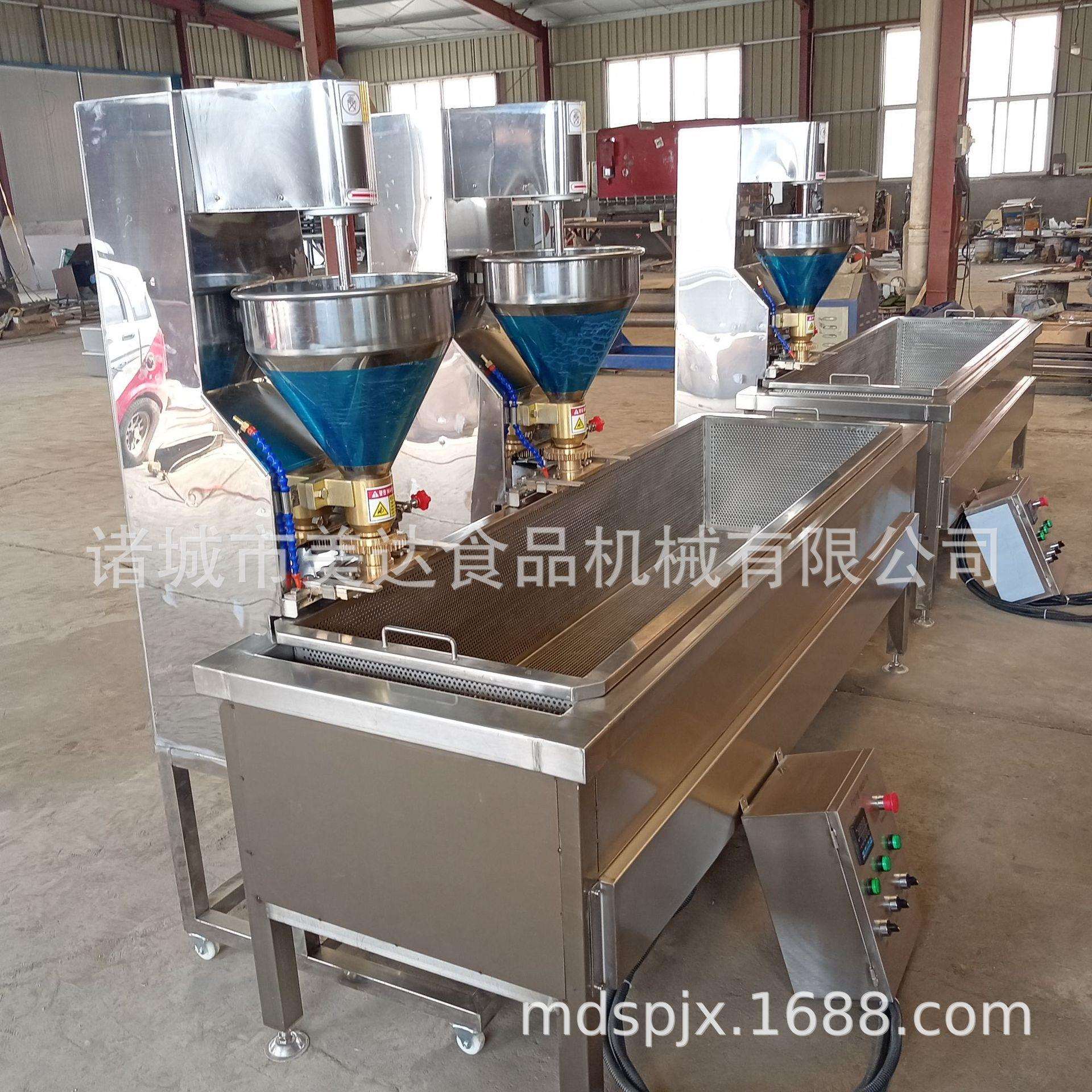 小型油炸丸子机 香菇肉丸成型机丸子制作机 全套鱼肉丸加工设备