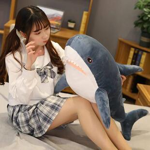 Toy Anima 80cm Speelgoed Stuffed Soft Plush Shark Cute