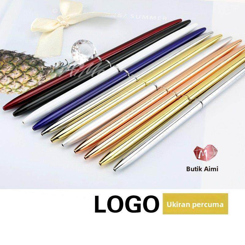 北欧金属签字笔酒店柜台签单笔原子笔轻便个性圆珠笔商务礼品定制