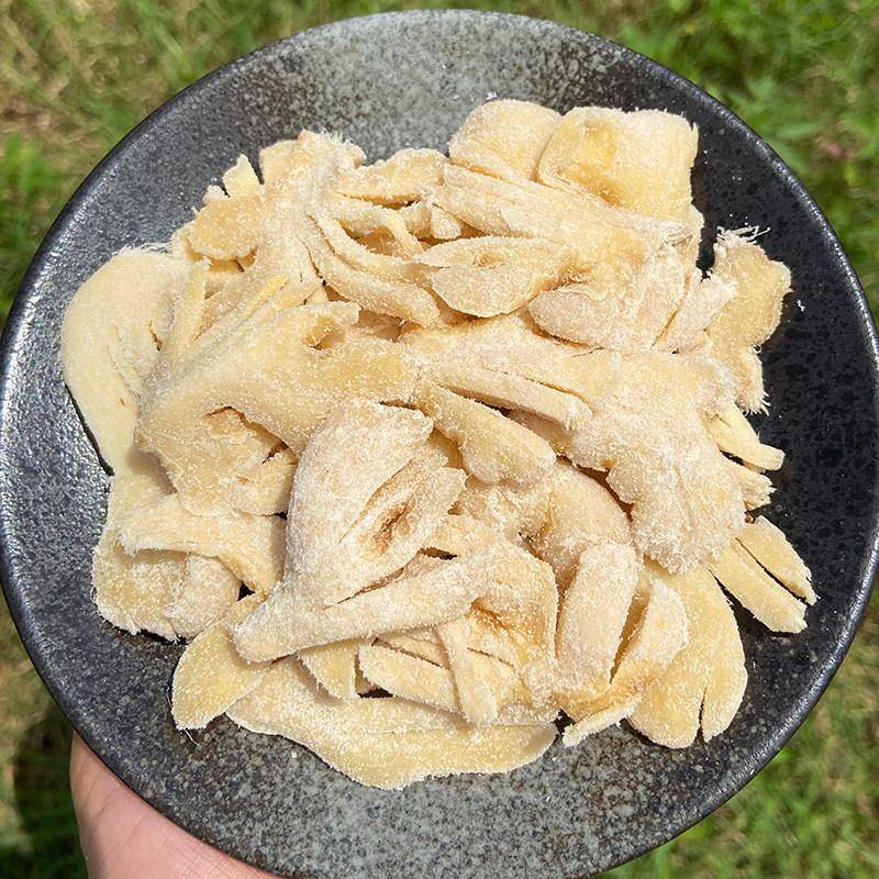 江西土特产农家土盐姜咸味入口咸姜茶点小吃休闲零食盐味姜回味甘