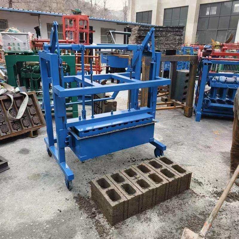 出口4-26水泥砖生产线 全自动空心砖成型机 出口混凝土砖头机械