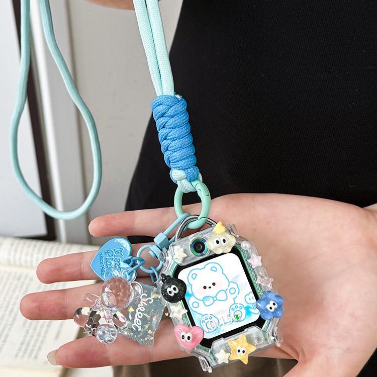 适用华为NEO-AL10儿童电话手表5x/3pro/4X挂脖套4pro保护壳宽吊绳