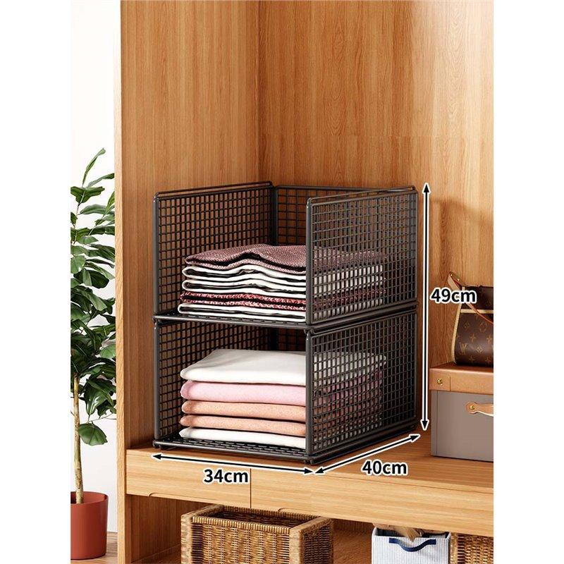 分层衣柜收纳收纳整理整理隔板