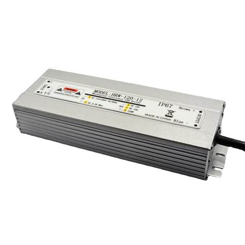 户外IP67防水驱动电源12v120w 路灯投光灯景观亮化足功率开关电源