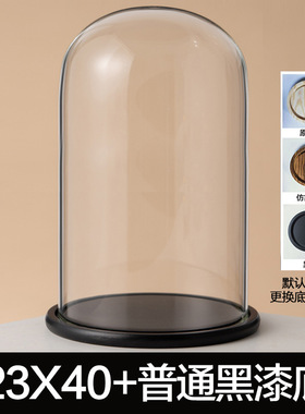 玻璃罩工艺品防尘罩永生装饰摆件