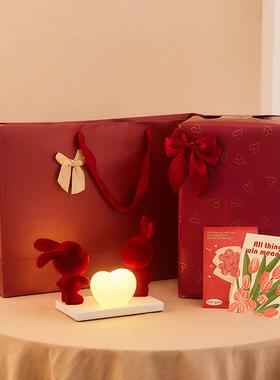 兔长明灯小结婚礼物送新人档SHBJ1703实用众高级新婚朋友实子用婚