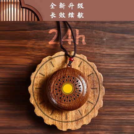 小型随身音乐机插卡充电家用单曲循环播放器挂脖吊坠型老人号唱机