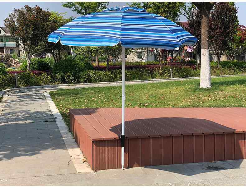 Подставка для зонта 太阳伞固定支架户外庭院伞底座沙滩伞摆摊伞夹平面桌面阳台伞坐 Pampas