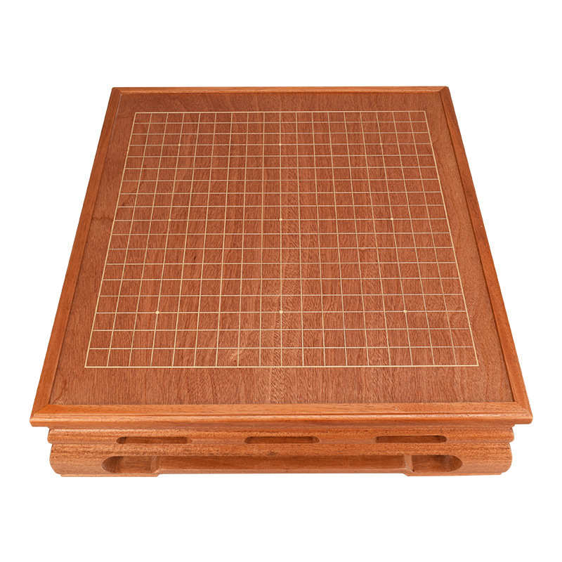 御圣红胡桃木围象两用围棋套装实木象棋套装双面棋桌围棋棋盘棋子
