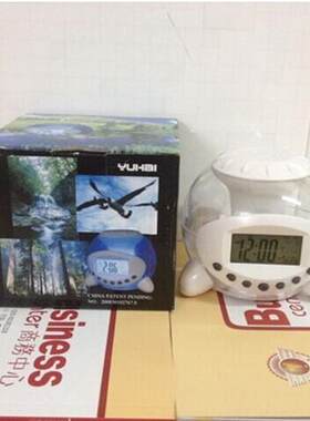 自然声时钟自然声音乐吧焕彩球闹钟七彩音乐闹钟