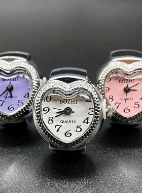 Alloy Shell Love Quartz Arabic Digital Dial Fashion Men